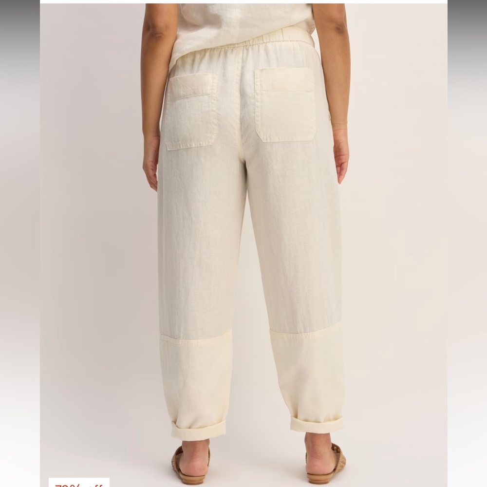 Everlane Pull-on Linen Pants(10) - Picture 3 of 10